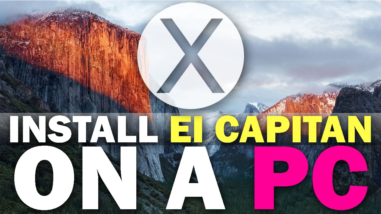 download mac os x el capitan for pc